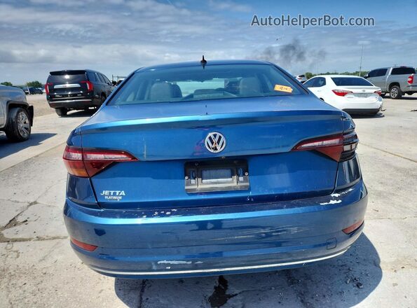3VWC57BU6KM042175 2019 VOLKSWAGEN JETTA Blue Вид ззаду