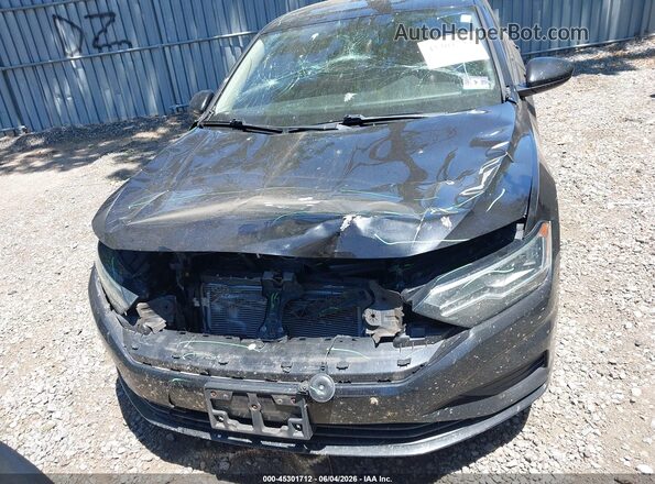 3VWC57BU6KM052124 2019 VOLKSWAGEN JETTA Black Widok z przodu