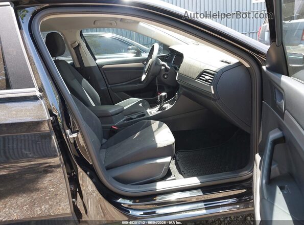 3VWC57BU6KM052124 2019 VOLKSWAGEN JETTA Black Widok wnętrza z przodu