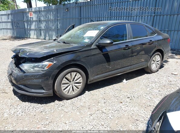 3VWC57BU6KM052124 2019 VOLKSWAGEN JETTA Black Przód lewy