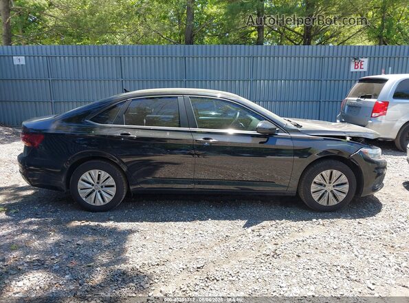 3VWC57BU6KM052124 2019 VOLKSWAGEN JETTA Black Widok wnętrza z tyłu