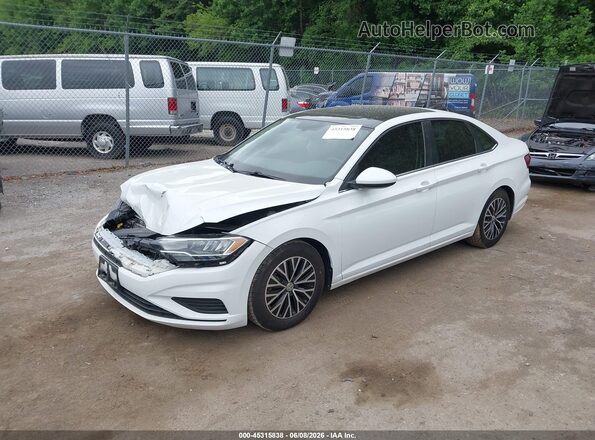 3VWC57BU6MM001886 2021 VOLKSWAGEN JETTA White Передня ліва чверть