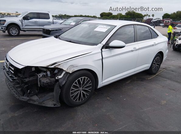 3VWC57BU6MM054006 2021 VOLKSWAGEN JETTA White Передня ліва чверть