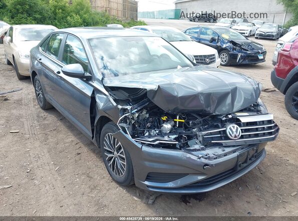 3VWC57BU6MM065507 2021 VOLKSWAGEN JETTA Gray Widok z przodu