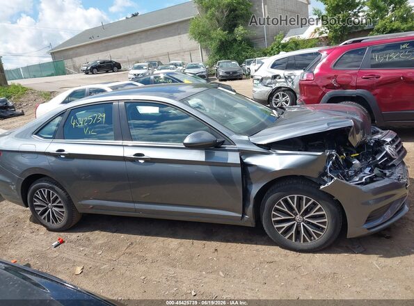 3VWC57BU6MM065507 2021 VOLKSWAGEN JETTA Gray Widok wnętrza z tyłu