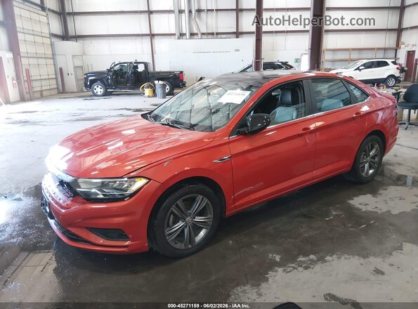 3VWC57BU7KM091160 2019 VOLKSWAGEN JETTA Orange Front left