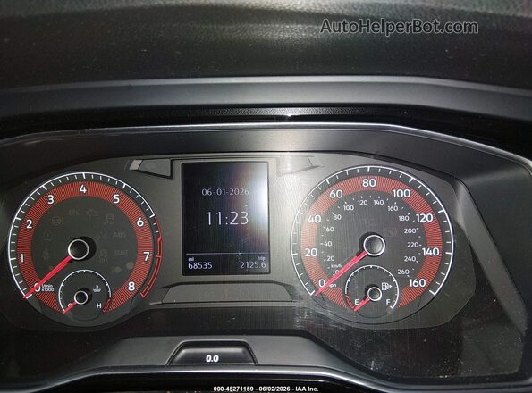 3VWC57BU7KM091160 2019 VOLKSWAGEN JETTA Orange Rear seats view