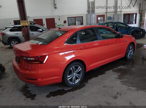 3VWC57BU7KM091160 2019 VOLKSWAGEN JETTA Orange Rear right