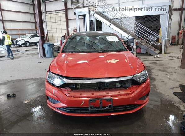 3VWC57BU7KM091160 2019 VOLKSWAGEN JETTA Orange Rear interior view