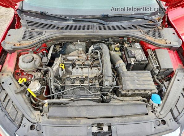 3VWC57BU7KM162745 2019 VOLKSWAGEN JETTA Red Вид задньої частини салону