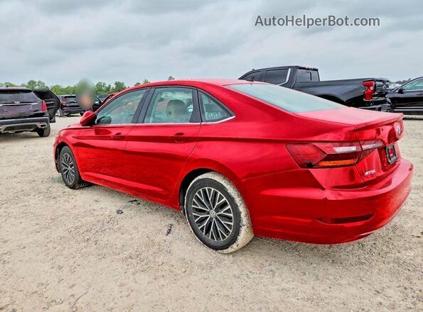 3VWC57BU7KM162745 2019 VOLKSWAGEN JETTA Red Задня ліва чверть