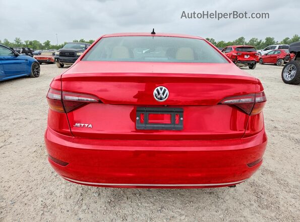 3VWC57BU7KM162745 2019 VOLKSWAGEN JETTA Red Вид ззаду