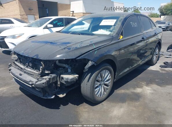 3VWC57BU7KM231403 2019 VOLKSWAGEN JETTA Black Vista tres cuartos delantera izquierda