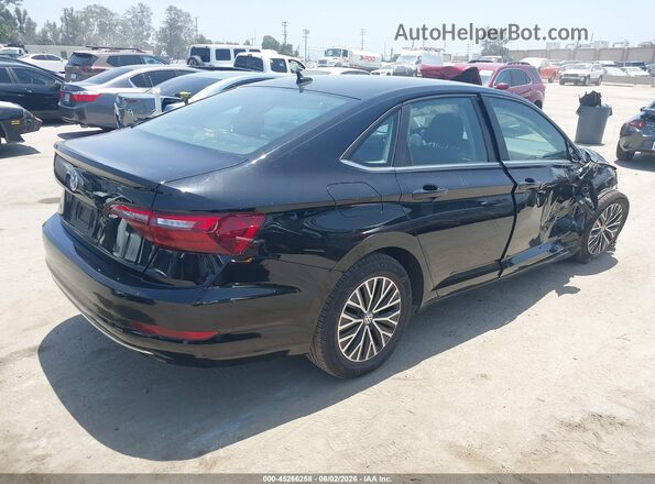 3VWC57BU7MM002514 2021 VOLKSWAGEN JETTA Black Tył prawy