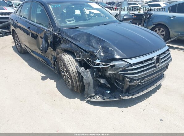 3VWC57BU7MM002514 2021 VOLKSWAGEN JETTA Black Widok z przodu