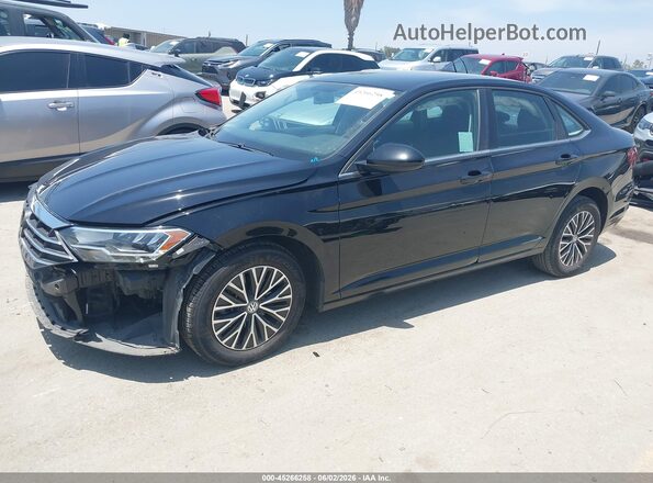 3VWC57BU7MM002514 2021 VOLKSWAGEN JETTA Black Przód lewy