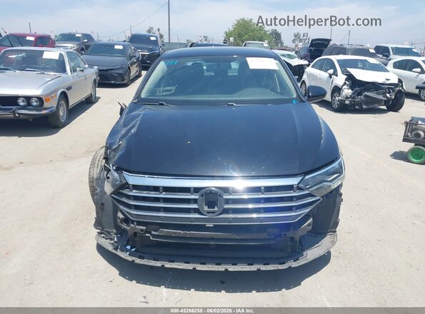 3VWC57BU7MM002514 2021 VOLKSWAGEN JETTA Black Widok wnętrza z tyłu