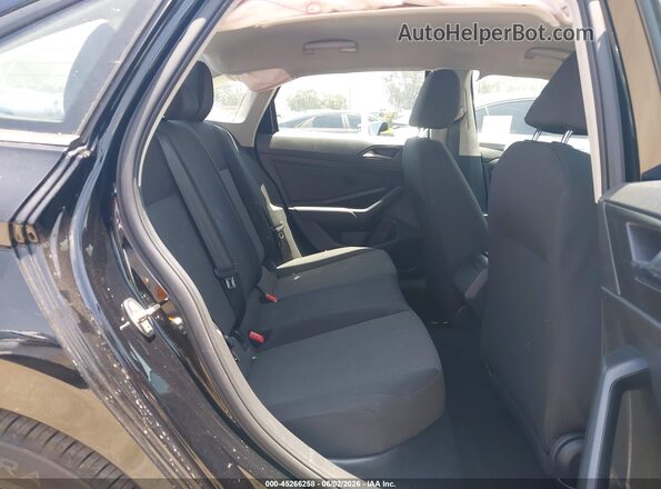 3VWC57BU7MM002514 2021 VOLKSWAGEN JETTA Black Widok naklejki z numerem VIN