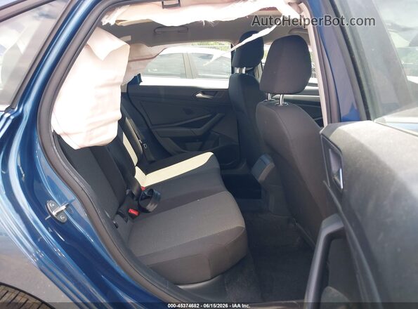 3VWC57BU7MM015683 2021 VOLKSWAGEN JETTA Blue Вид наклейки з VIN-кодом