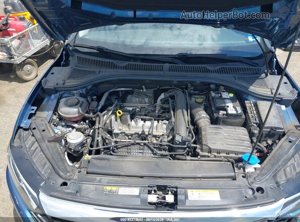3VWC57BU7MM015683 2021 VOLKSWAGEN JETTA Blue Вид ззаду