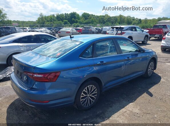3VWC57BU7MM015683 2021 VOLKSWAGEN JETTA Blue Задня права чверть