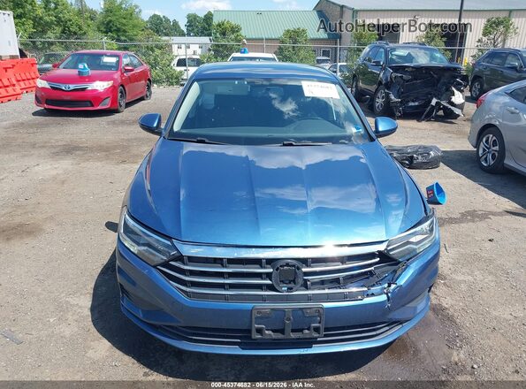 3VWC57BU7MM015683 2021 VOLKSWAGEN JETTA Blue Вид щитка приладів