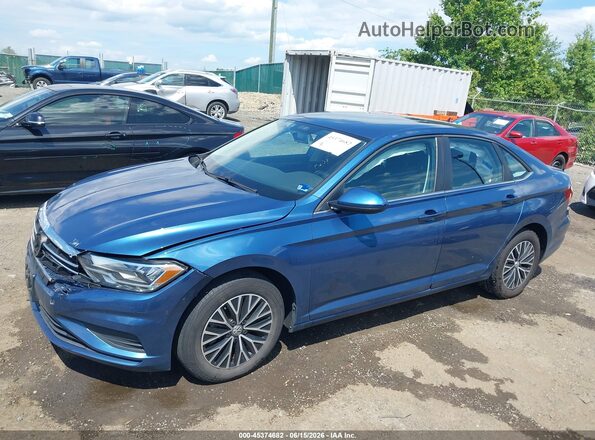 3VWC57BU7MM015683 2021 VOLKSWAGEN JETTA Blue Панорамний вид салону 360°