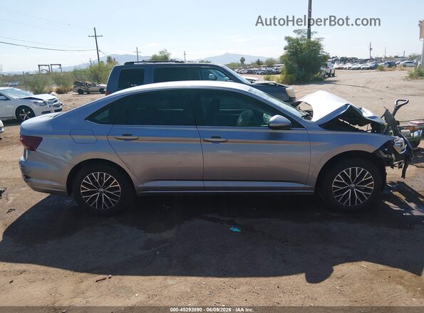 3VWC57BU7MM100006 2021 VOLKSWAGEN JETTA Silver Rear interior view