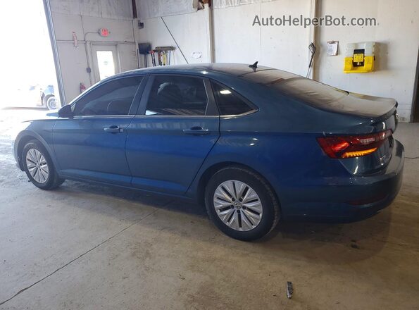 3VWC57BU8KM032019 2019 VOLKSWAGEN JETTA Blue Rear left
