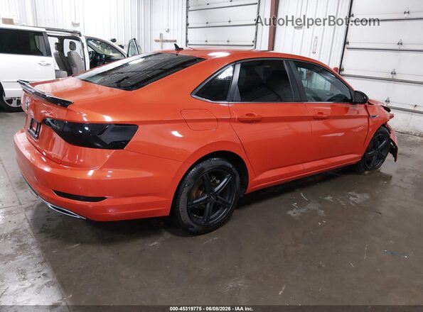 3VWC57BU8KM054618 2019 VOLKSWAGEN JETTA Оранжевый Задняя правая четверть