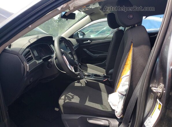 3VWC57BU8KM079535 2019 VOLKSWAGEN JETTA Gray Вид салону спереду
