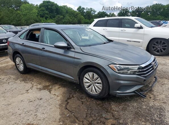 3VWC57BU8KM079535 2019 VOLKSWAGEN JETTA Gray Передня права чверть