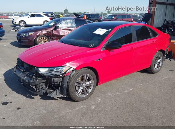 3VWC57BU8KM095105 2019 VOLKSWAGEN JETTA Red Przód lewy