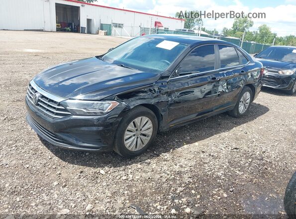 3VWC57BU8KM272896 2019 VOLKSWAGEN JETTA Black Front left