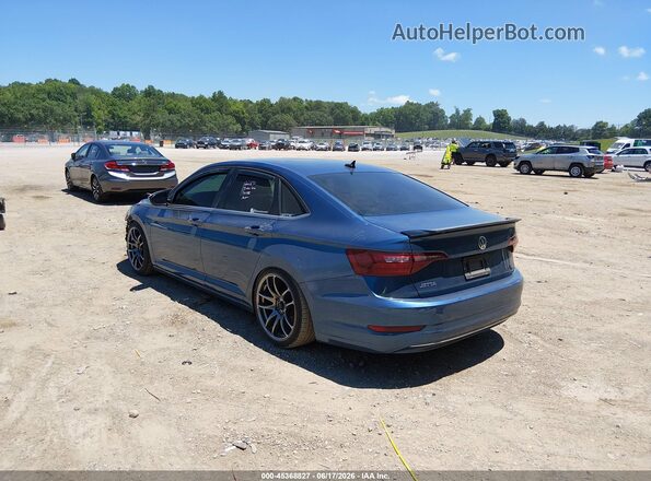 3VWC57BU8MM052385 2021 VOLKSWAGEN JETTA Blue Tył lewy