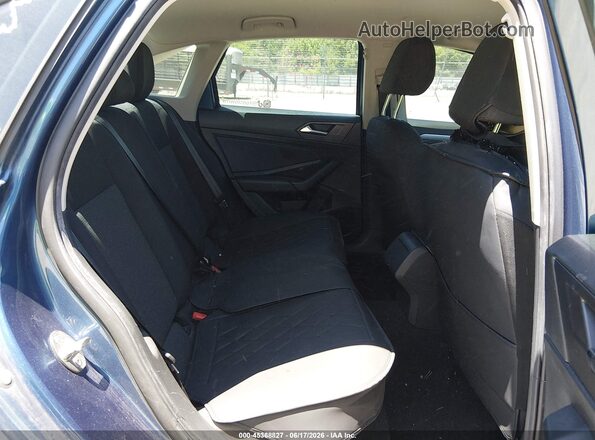 3VWC57BU8MM052385 2021 VOLKSWAGEN JETTA Blue Widok naklejki z numerem VIN