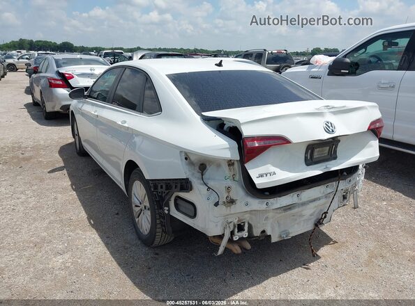 3VWC57BU9KM020672 2019 VOLKSWAGEN JETTA White Trasero izquierdo