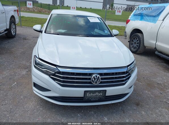 3VWC57BU9KM020672 2019 VOLKSWAGEN JETTA White Vista interior trasera