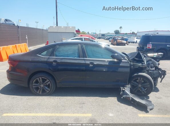 3VWC57BU9KM035589 2019 VOLKSWAGEN JETTA Black Rear interior view