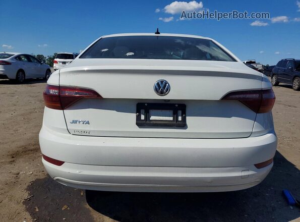 3VWC57BU9KM156350 2019 VOLKSWAGEN JETTA White Widok z tyłu