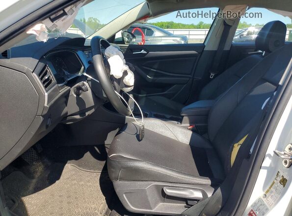 3VWC57BU9KM156350 2019 VOLKSWAGEN JETTA White Widok wnętrza z przodu
