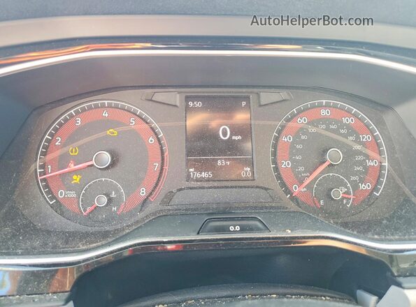 3VWC57BU9KM230754 2019 VOLKSWAGEN JETTA Черный Вид щитка приборов