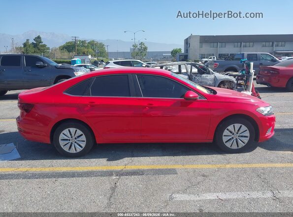 3VWC57BU9LM089959 2020 VOLKSWAGEN JETTA Красный Вид задней части салона