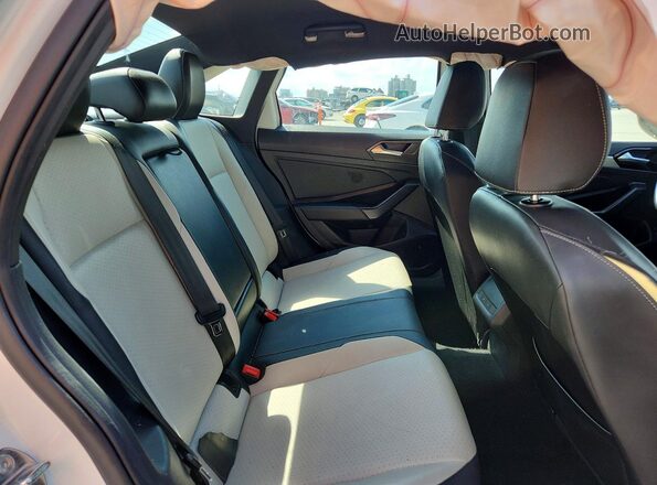 3VWC57BU9MM080471 2021 VOLKSWAGEN JETTA White Rear seats view