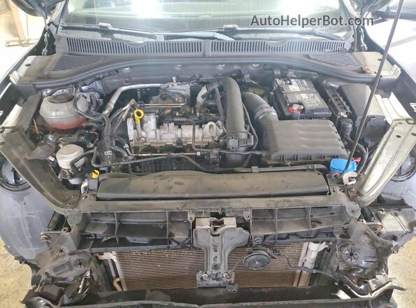 3VWC57BUXKM071372 2019 VOLKSWAGEN JETTA Blue უკანა სალონის ხედი