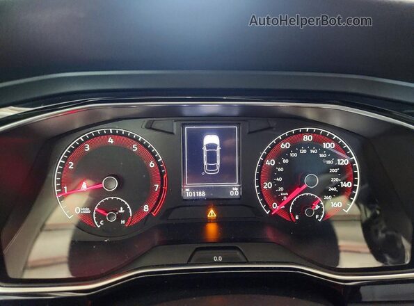3VWC57BUXKM090827 2019 VOLKSWAGEN JETTA Gray Вид щитка приладів