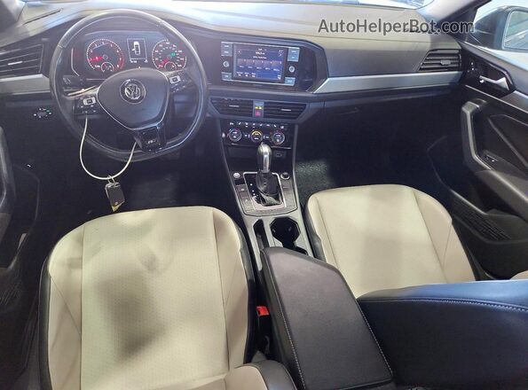 3VWC57BUXKM090827 2019 VOLKSWAGEN JETTA Gray Вид панелі приладів