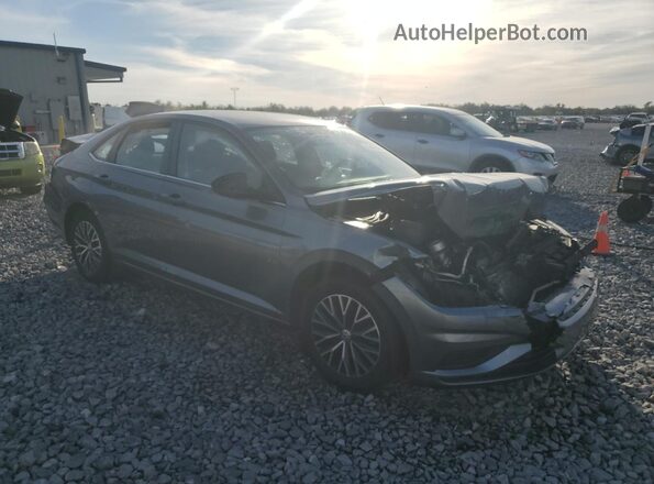 3VWC57BUXMM016536 2021 VOLKSWAGEN JETTA Серый Передняя правая четверть
