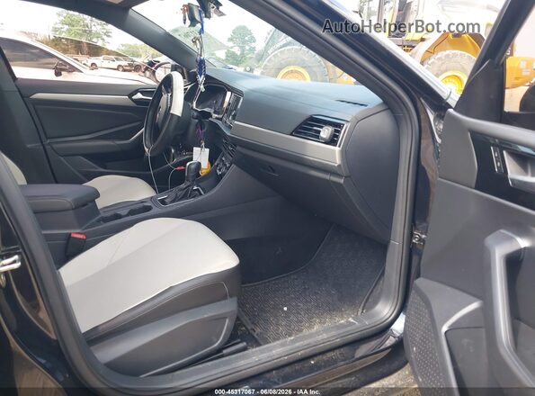 3VWC57BUXMM089275 2021 VOLKSWAGEN JETTA Black Widok wnętrza z przodu