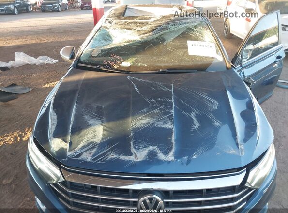 3VWCB7BU0LM011594 2020 VOLKSWAGEN JETTA Blue წინა ხედი